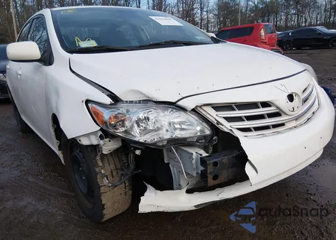 2013 Toyota Corolla Le z USA, uszkodzony, nr VIN 2T1BU4EEXDC057004